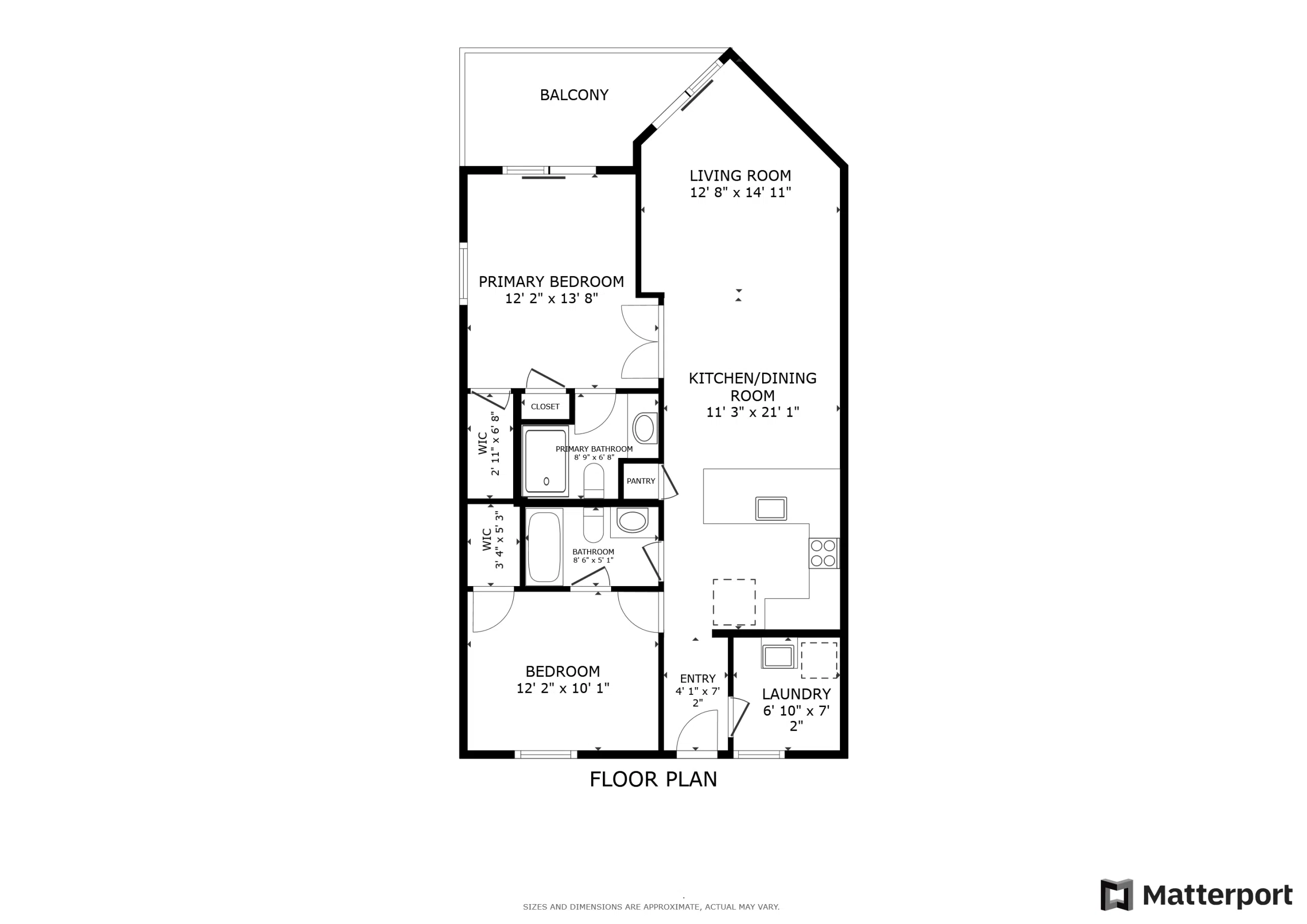 Floor Plan 300 E Raleigh LQT 501