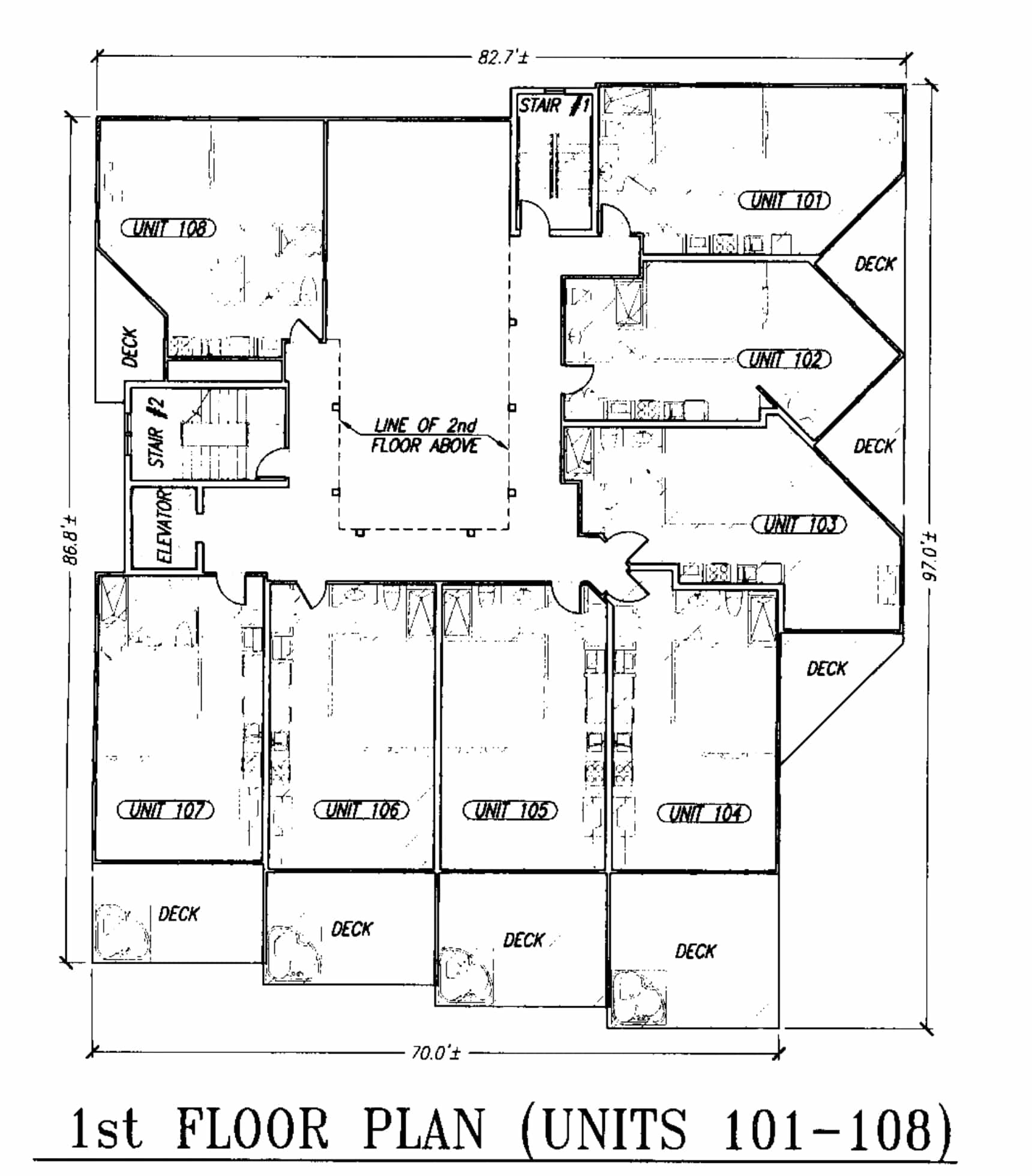 cape house 1st floor plan