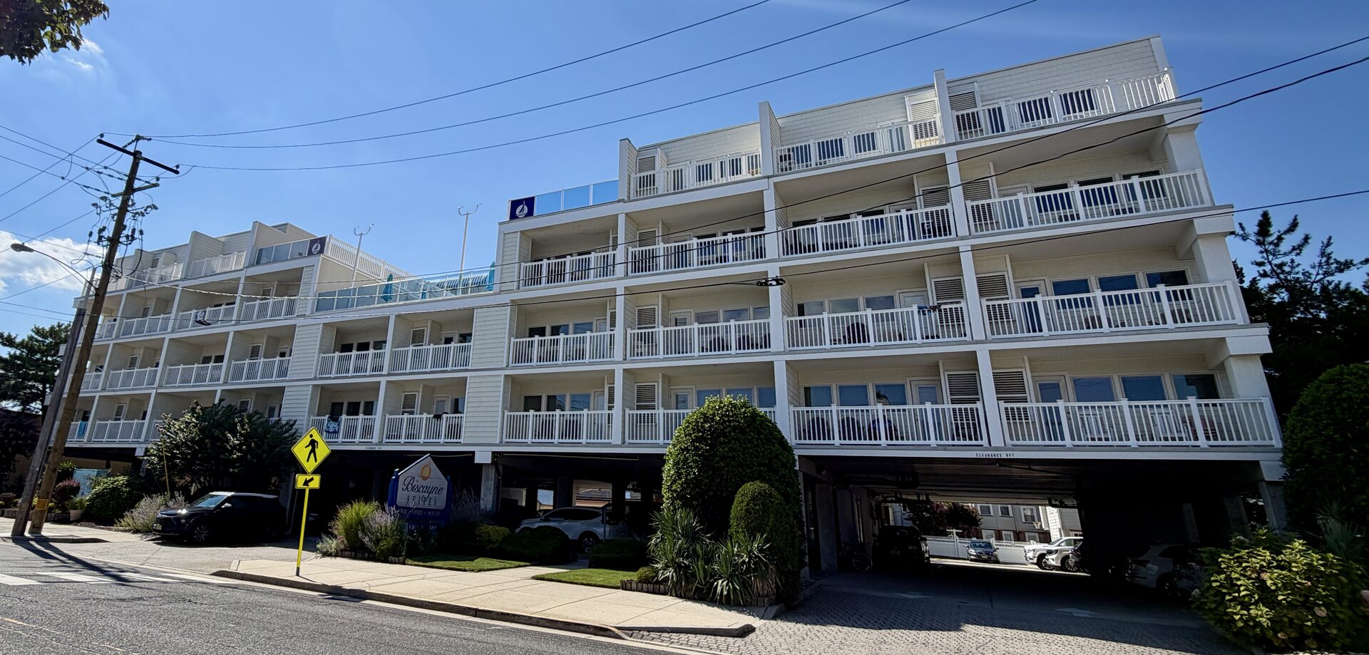Biscayne Suites condominium at 812-820 Ocean Avenue in Ocean City, NJ