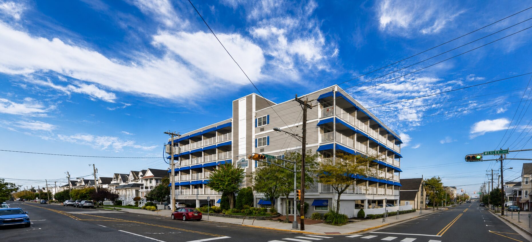 Santa Barbara South condominium building at 1008 Wesley Avenue in Ocean City, NJ